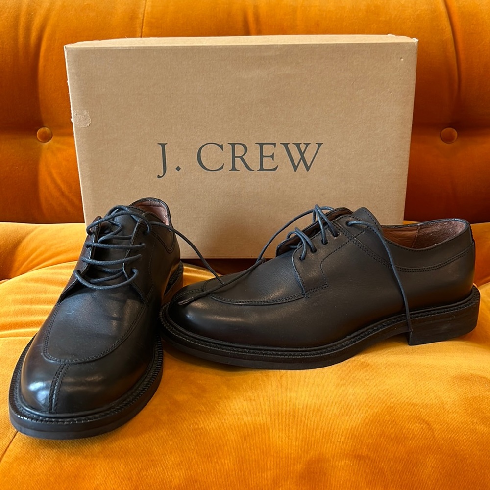 SOLD - J Crew Barton Leather Oxford